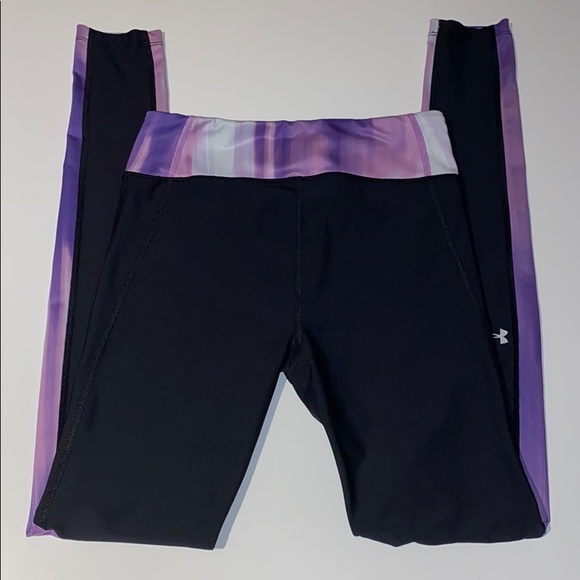 Under Armor Woman’s Compression Black Leggings S - Picture 2 of 12